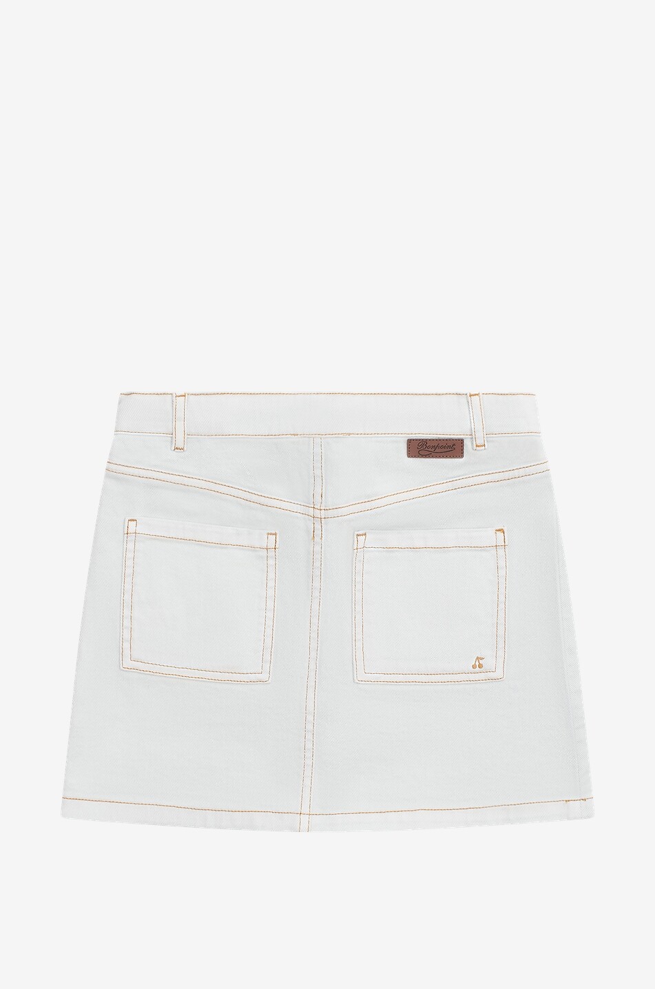 Minijupe trapèze en denim fille Gretel