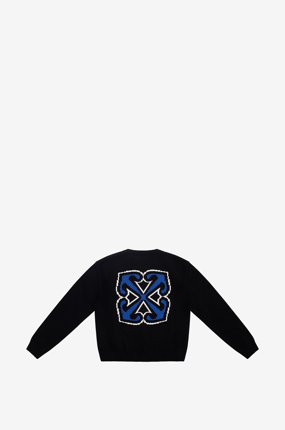 Pull jacquard garçon en coton OW Patch