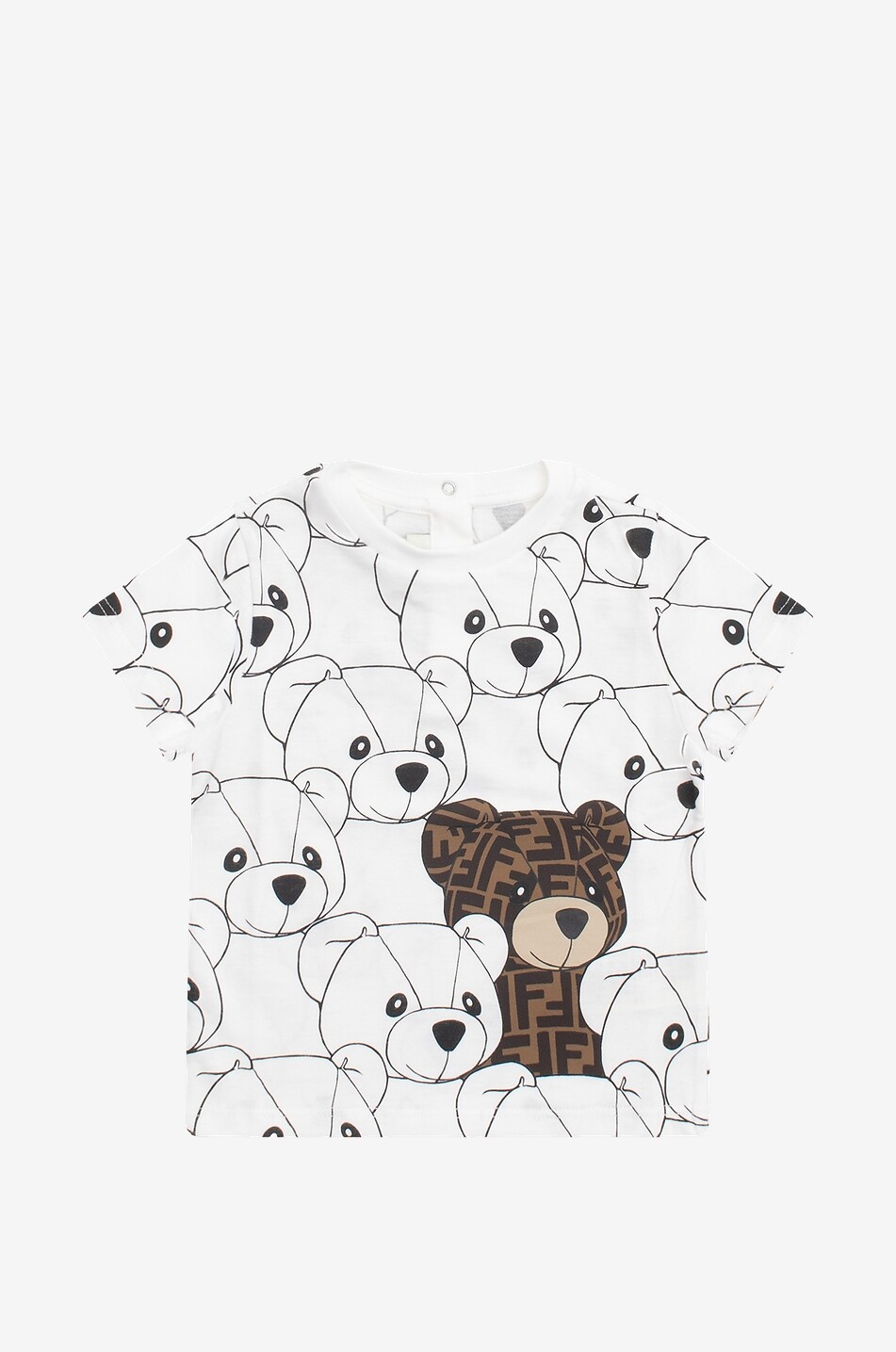 Fendi Bears printed baby T-shirt