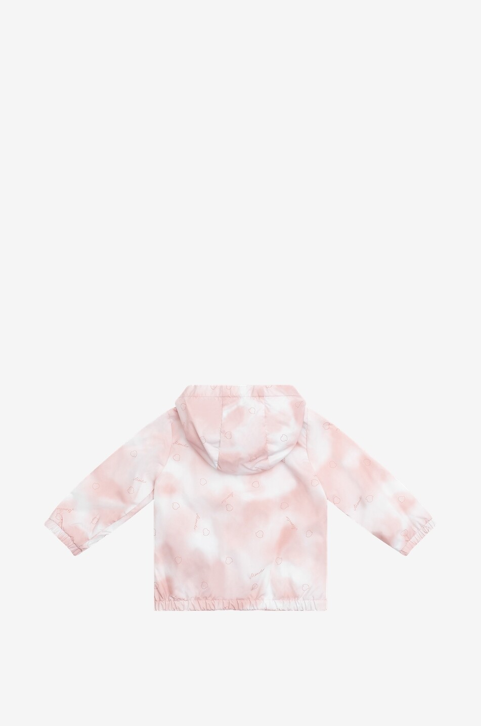MONCLER Veste de pluie bébé imprimée nuages Faite Bébé ROSE CLAIR 2