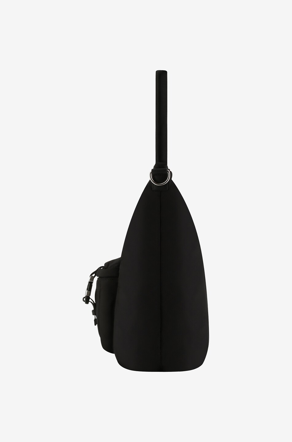 Shopper aus Nylon und Leder Ami de Coeur