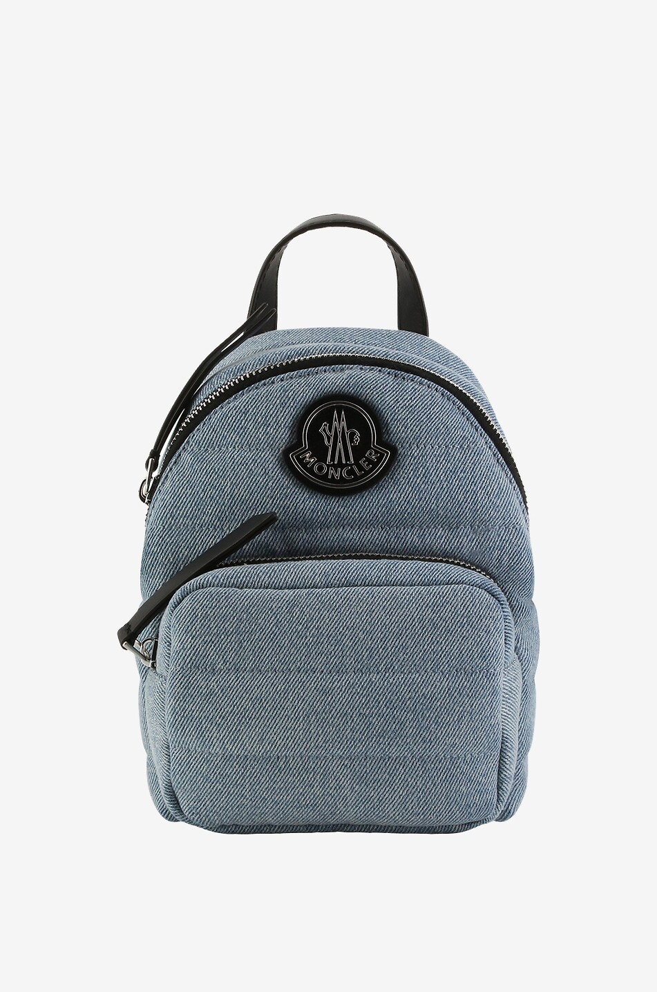 Sac porté croisé en denim délavé Kilia Small