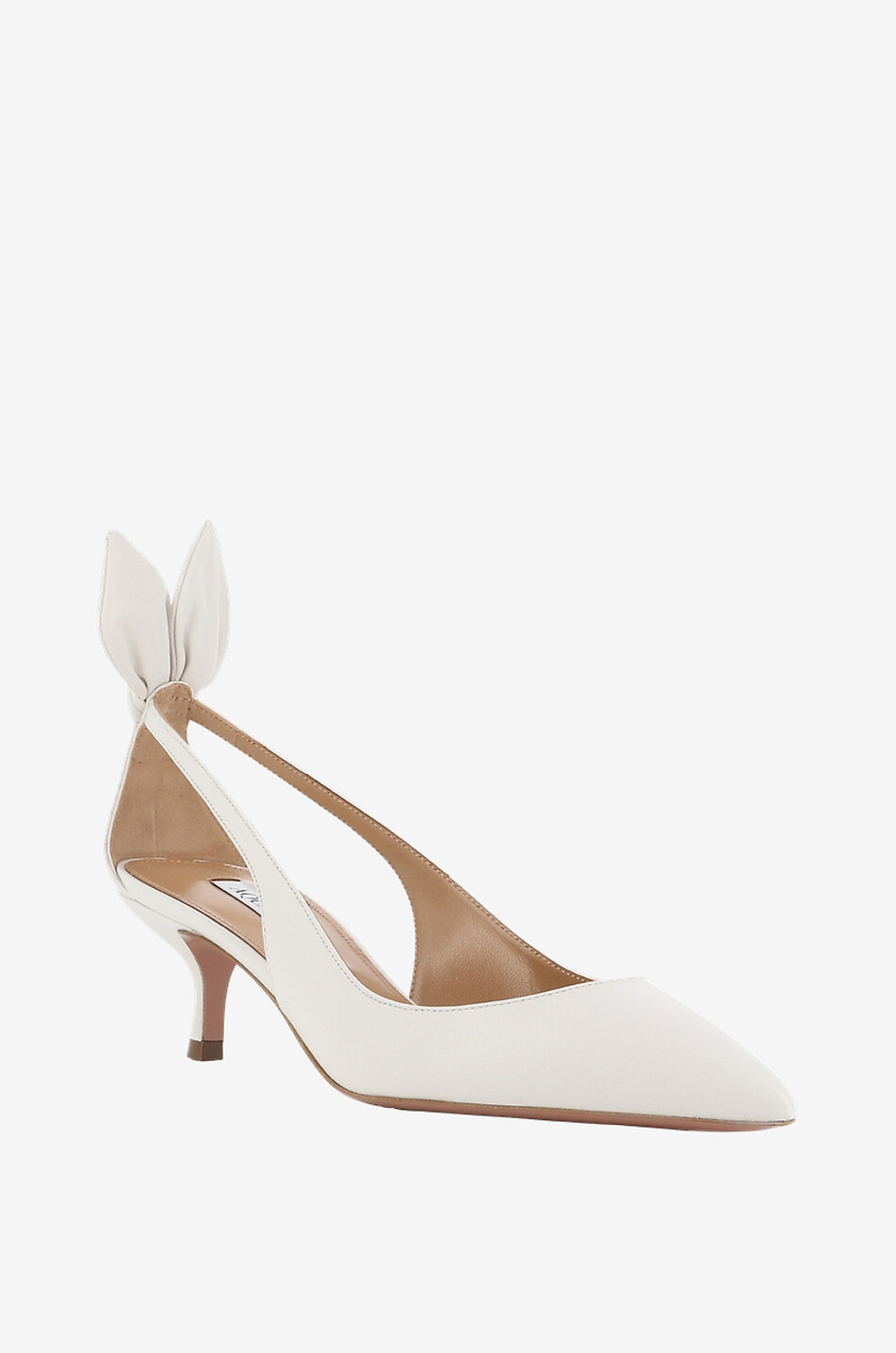 Bow Tie 50 nappa leather pumps