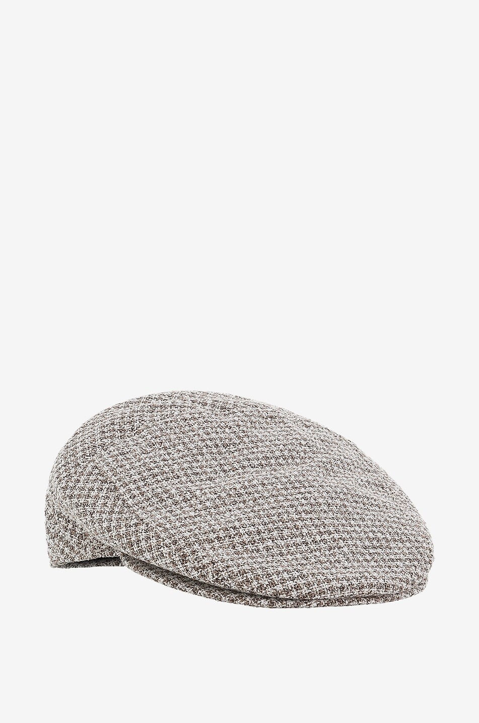 BORSALINO Viscose and cotton flat cap Men BROWN 2