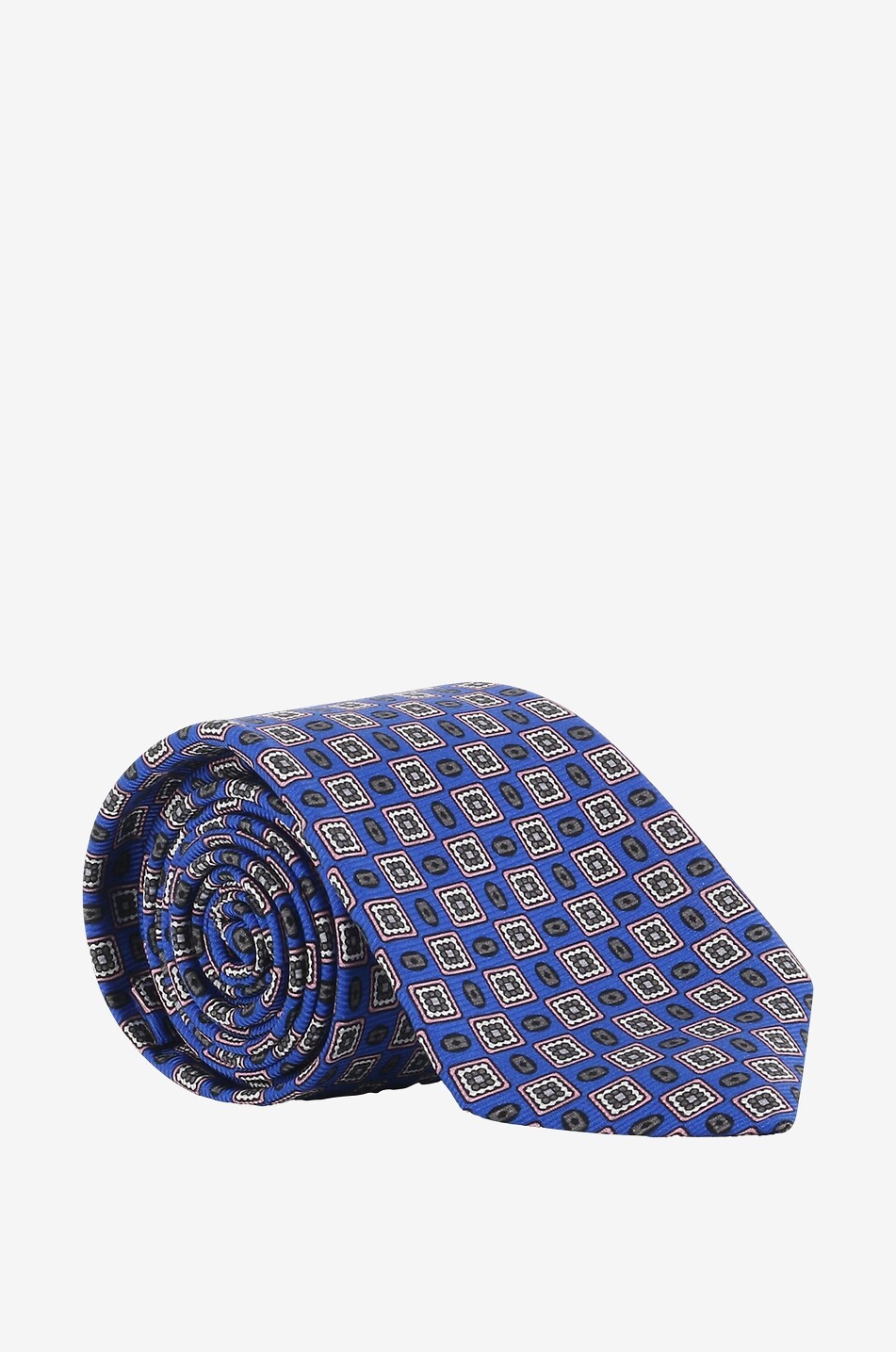 Silk graphic tie
