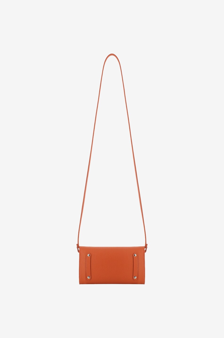 BERTHILLE Umhängetasche aus Rindsleder Trotter XL Damen ORANGE 3