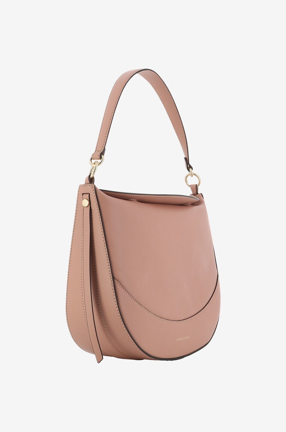 Schultertasche aus Glattleder Daily Bag