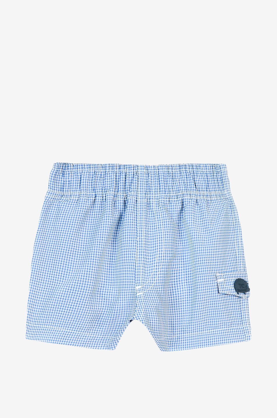 Short de bain bébé à carreaux vichy