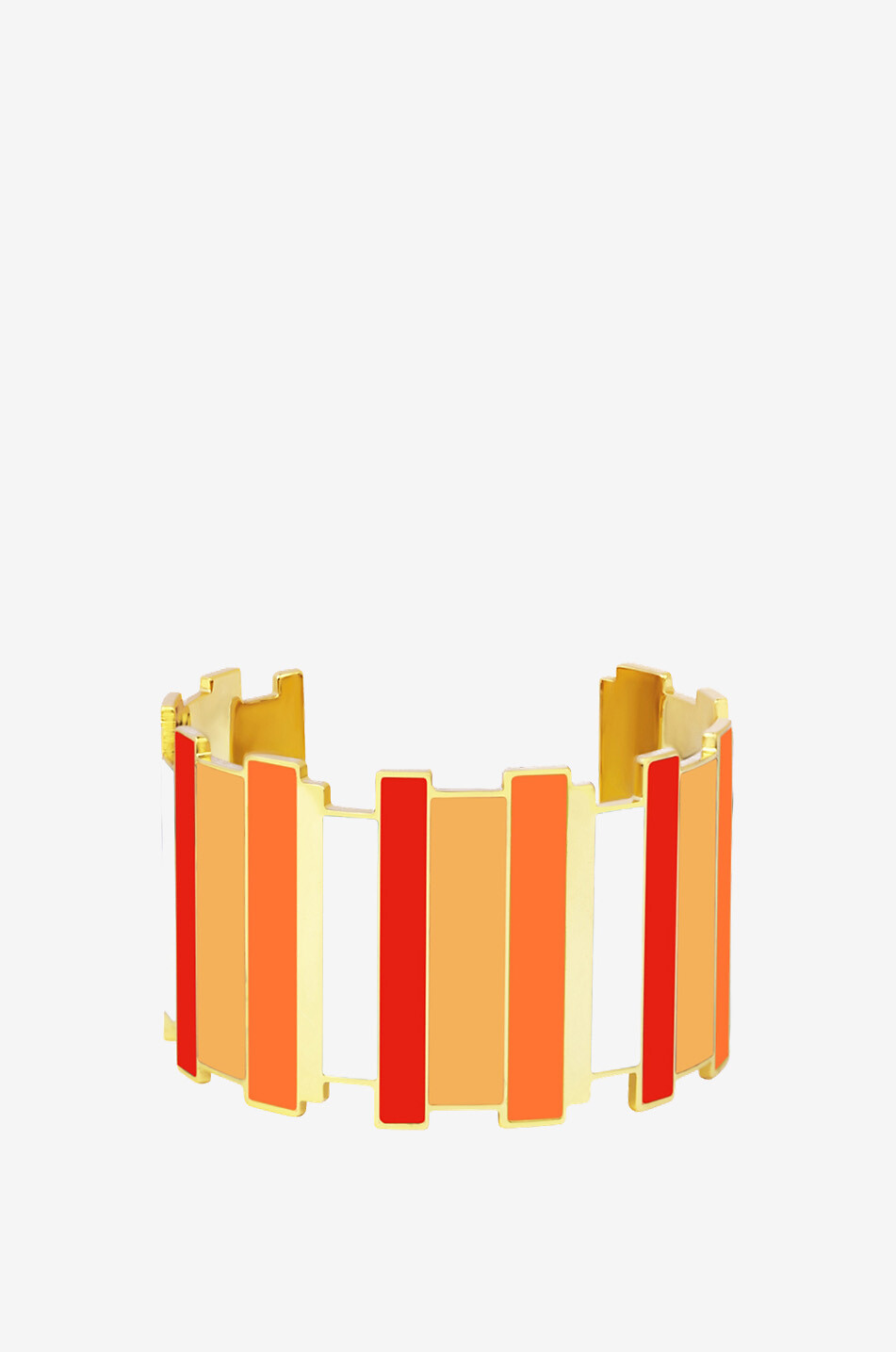 BANGLE UP Bunter Messingarmreif Inès Orange Tonic Damen ORANGE 1