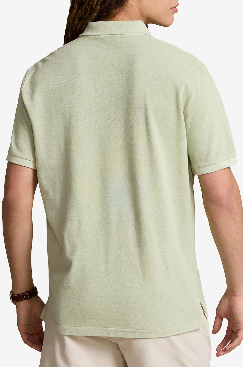 Pony short-sleeved cotton piqué polo shirt