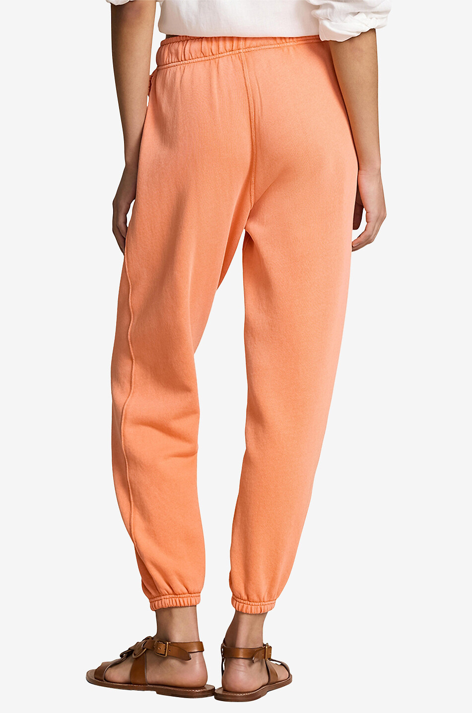 POLO RALPH LAUREN Pantalon de jogging en molleton Pony Femme ORANGE 3
