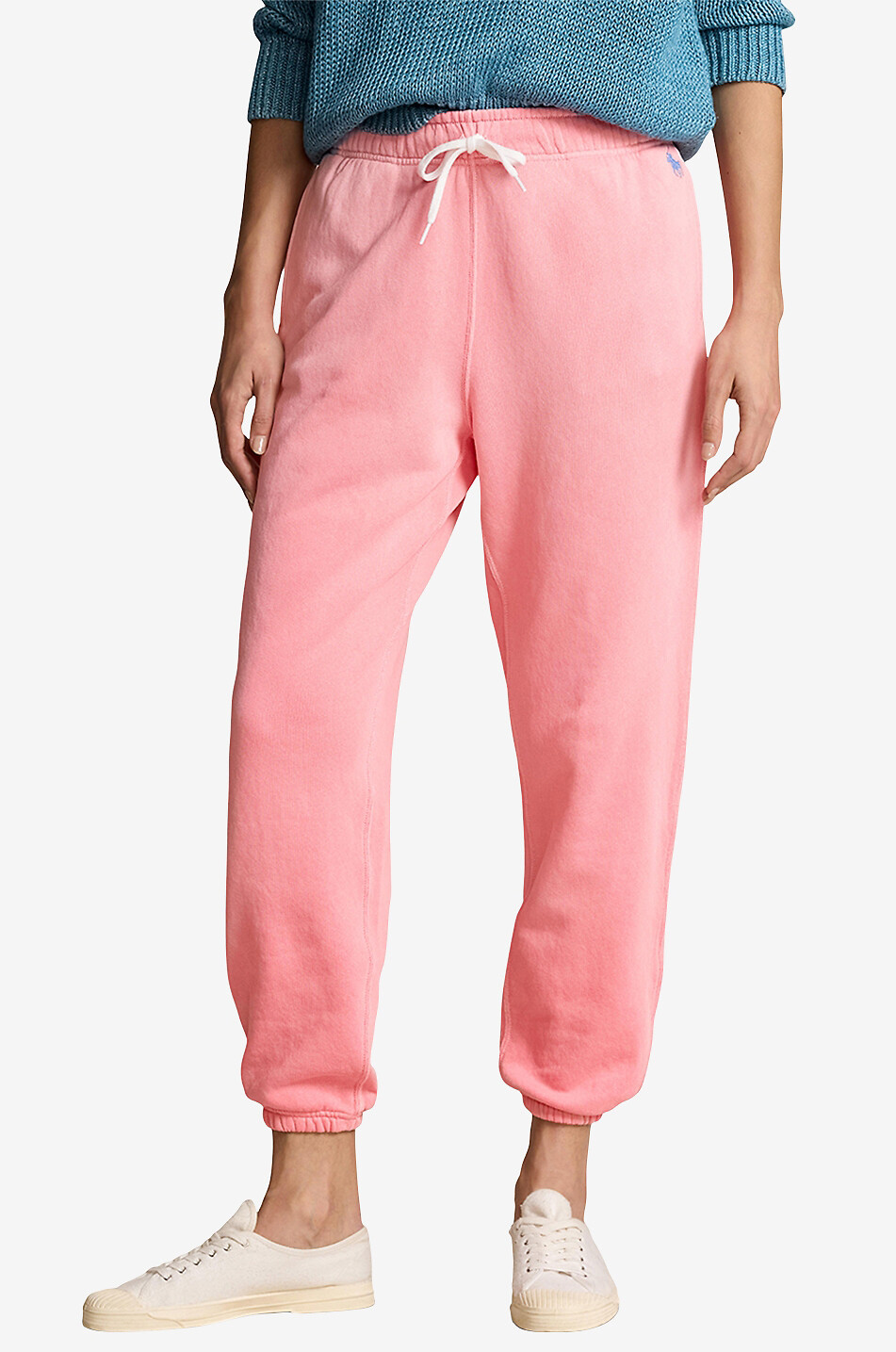 POLO RALPH LAUREN Pantalon de jogging en molleton Pony Femme ROSE 2