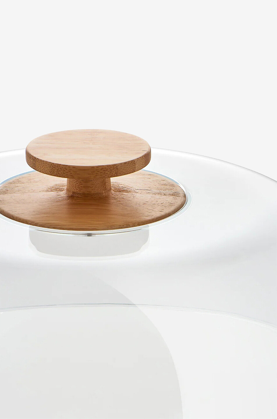 ALESSI Mattina porcelain cake stand with lid Home WHITE 2