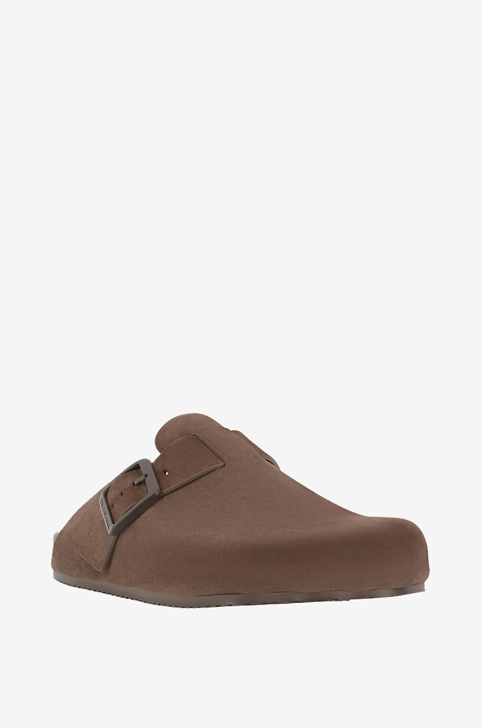 Sunday clogs in suede with buckle