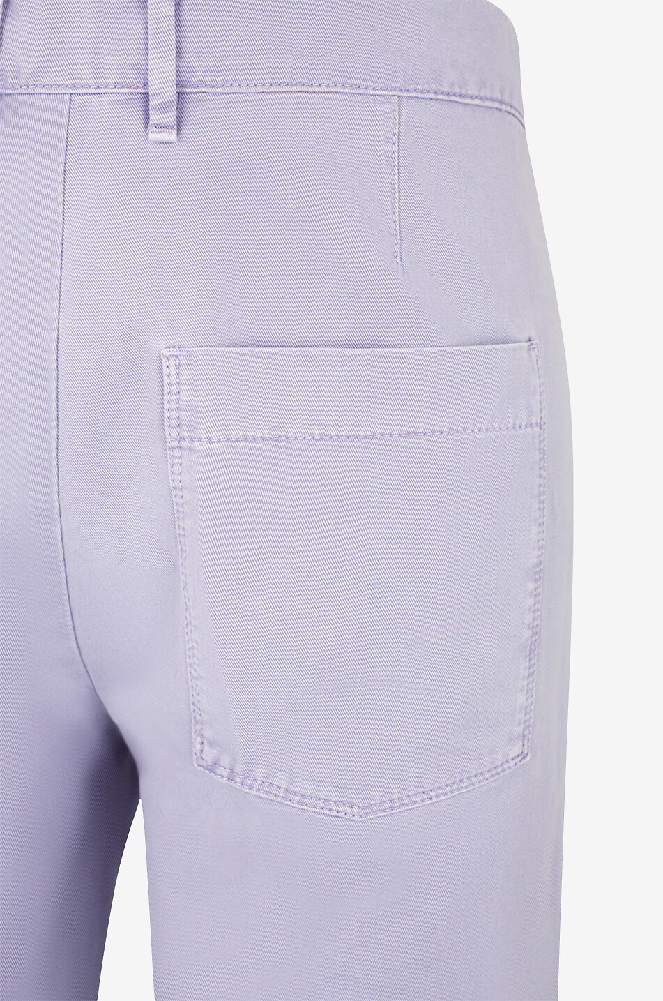 Hose mit weitem Bein aus Baumwolle Old Peach