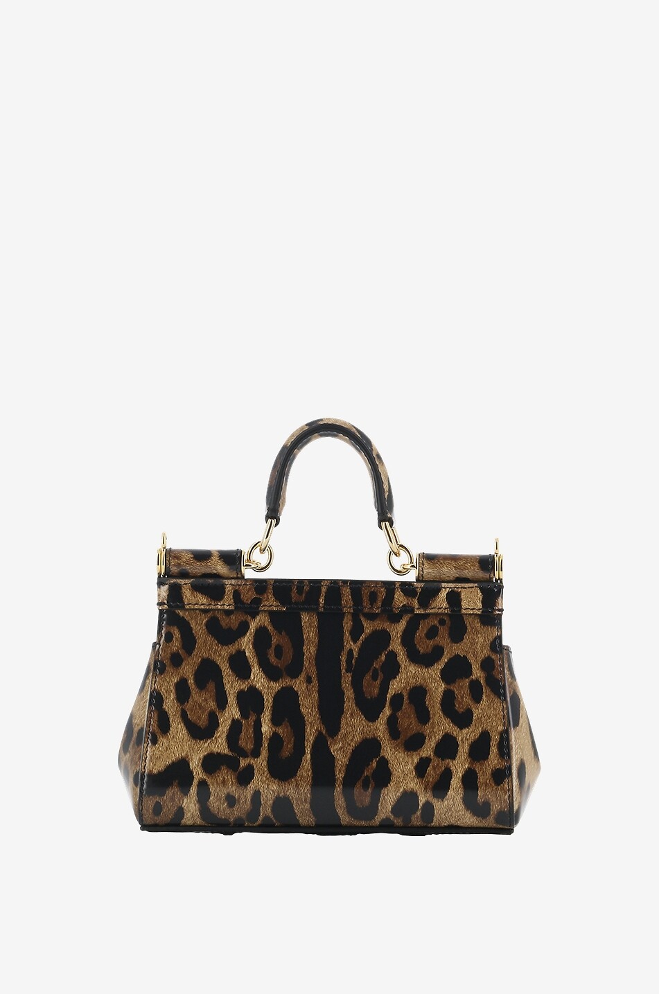 Patent leopard print bag sale