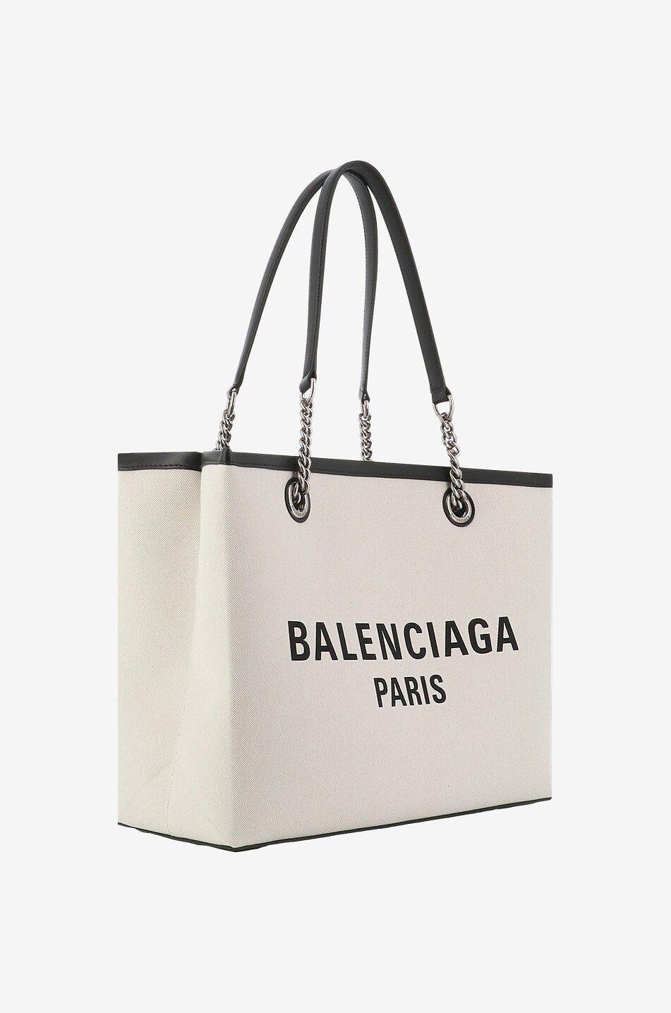 Shopper aus Segeltuch und Leder Duty Free M