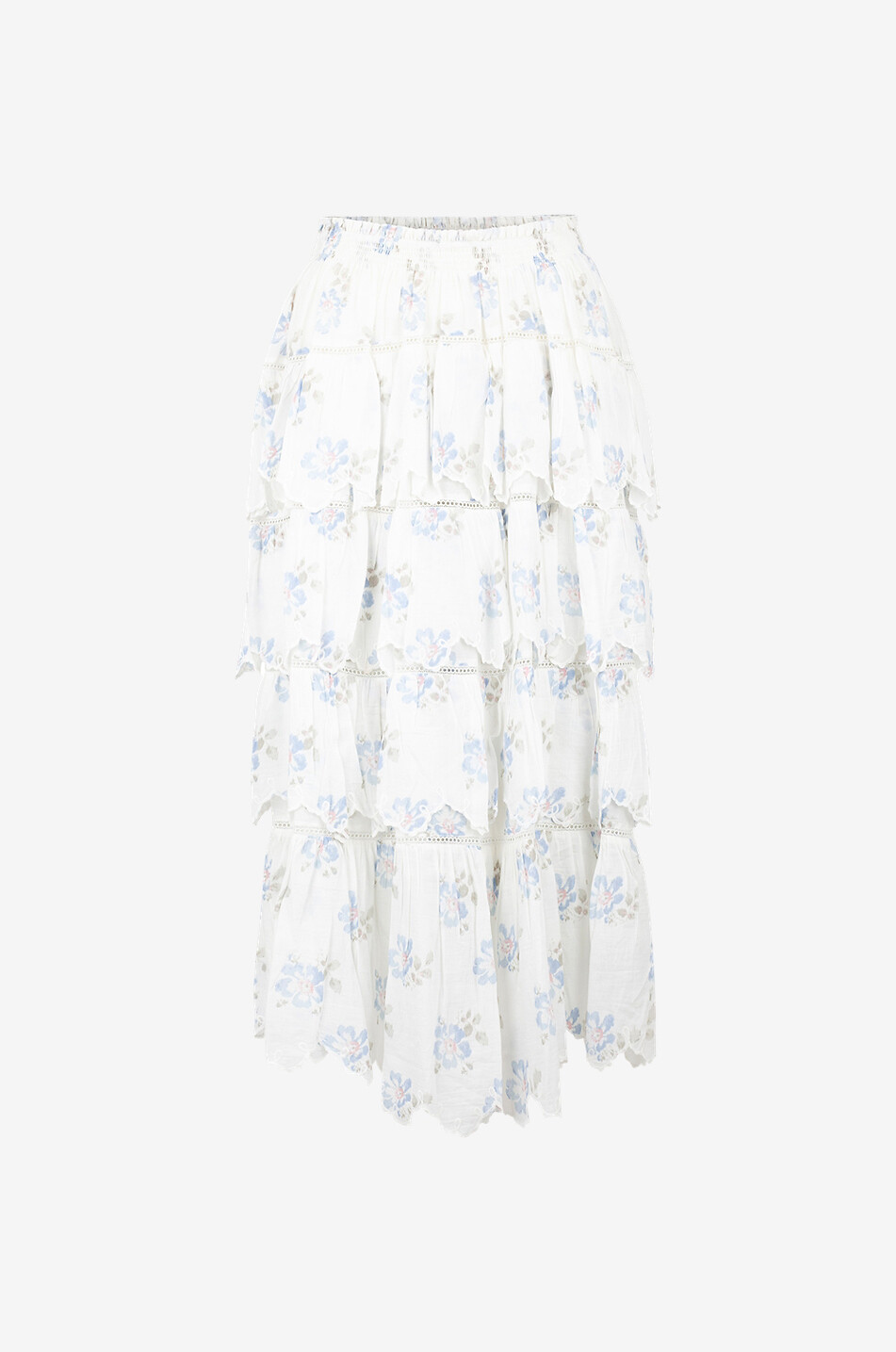 Cunningham cotton and viscose beach skirt