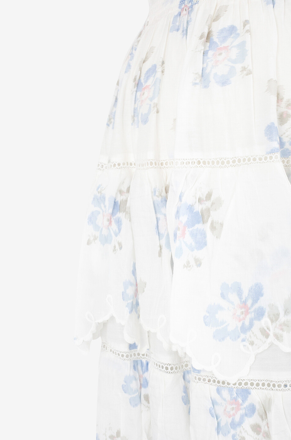 Jupe de plage en coton et viscose Cunningham