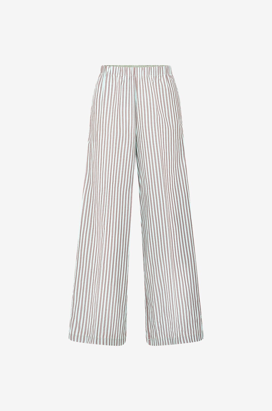 Pantalon large rayé Taffetas Chic