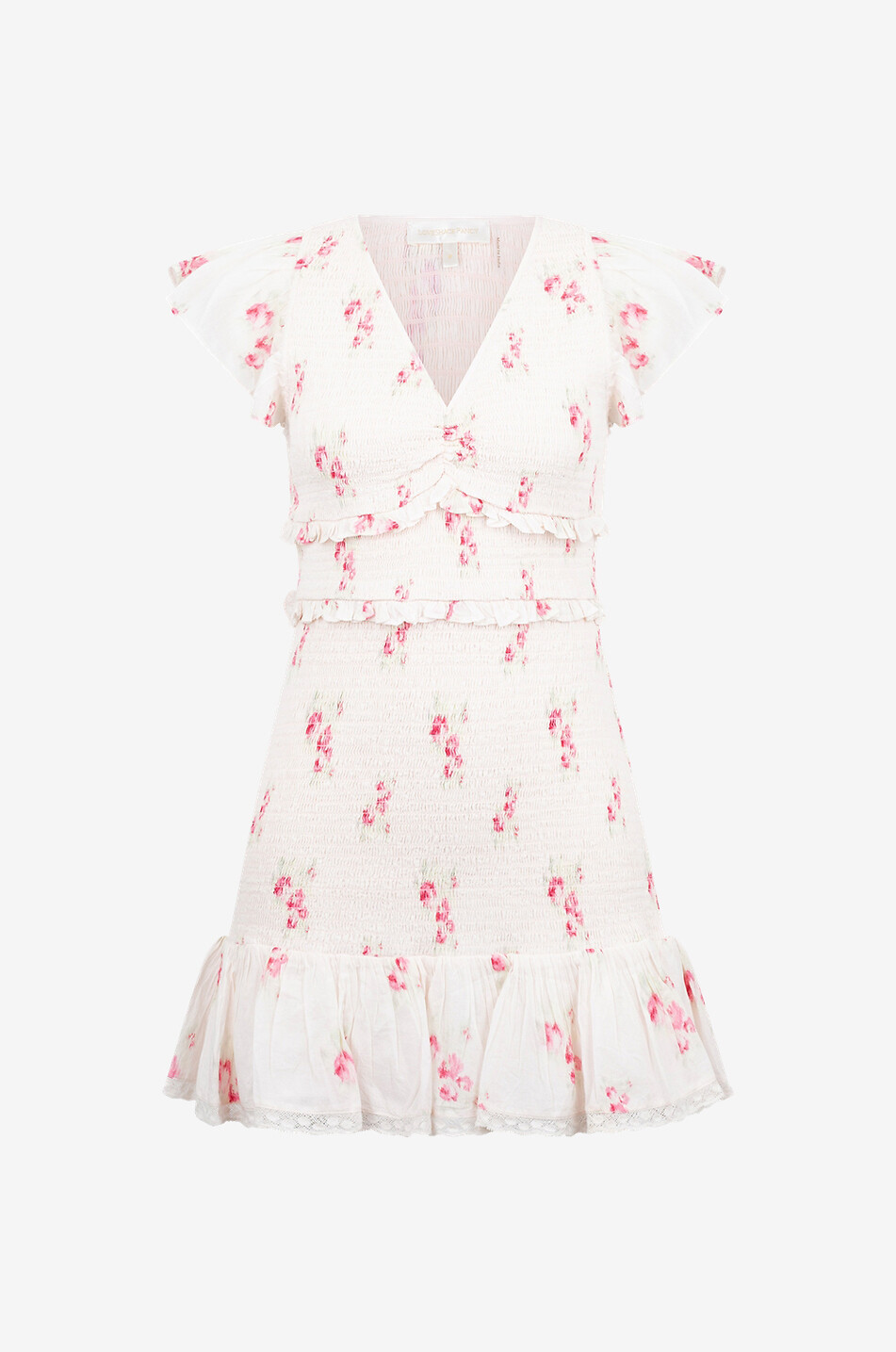 Robe courte de plage en coton Sonora