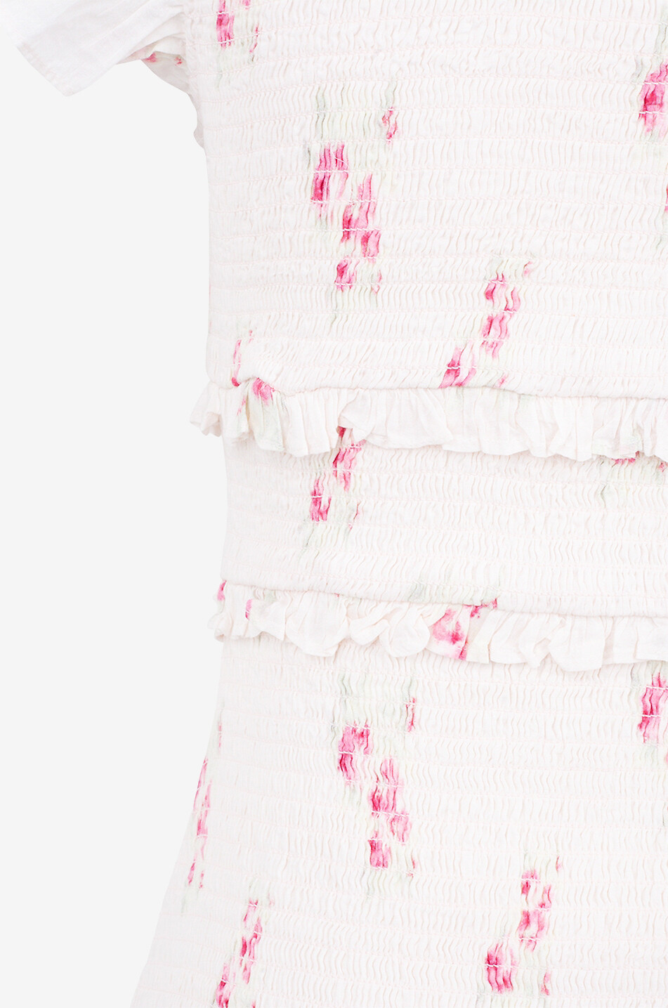 LOVESHACKFANCY Robe courte de plage en coton Sonora Femme MULTICOLORE1 4