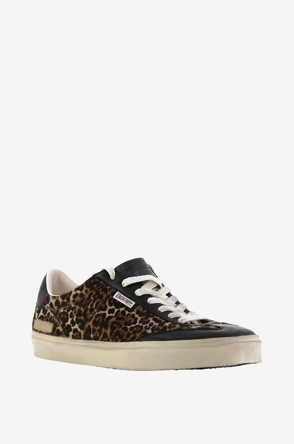 GOLDEN GOOSE Niedrige Sneakers mit Leopardenprint Soul Star Horsy Herren BUNT 1