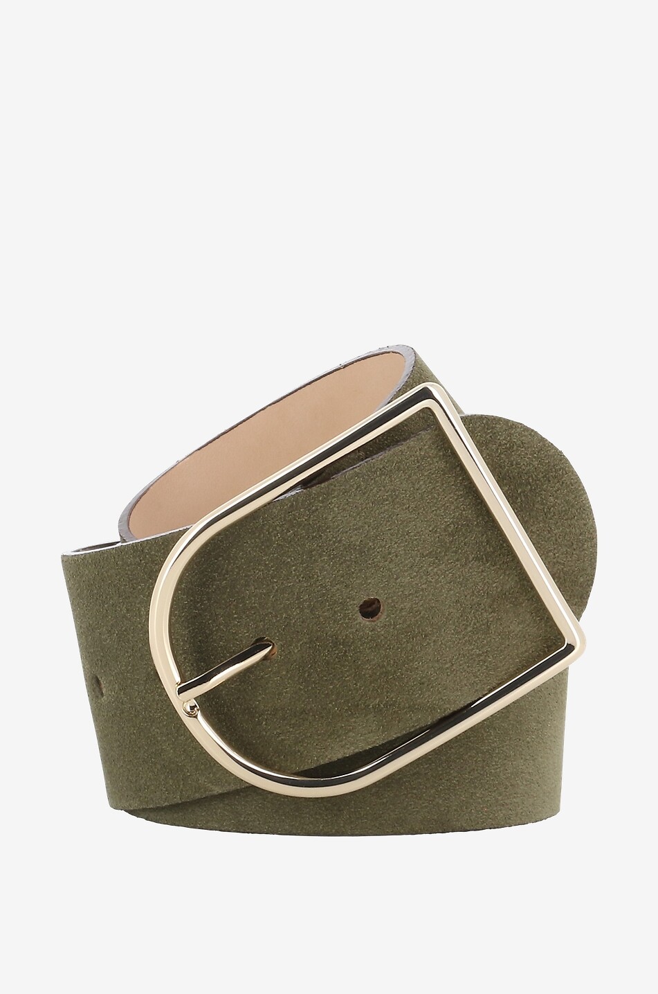 Ceinture classique en daim - 58 mm