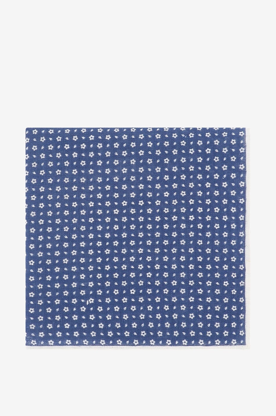 Pochette en lin fleurie