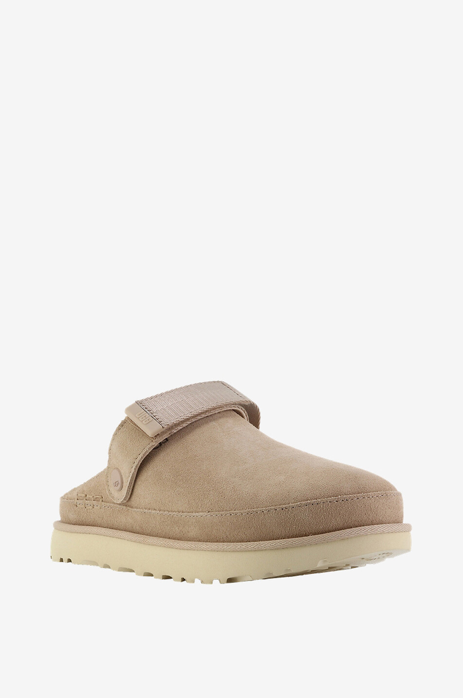 W Goldenstar suede clogs