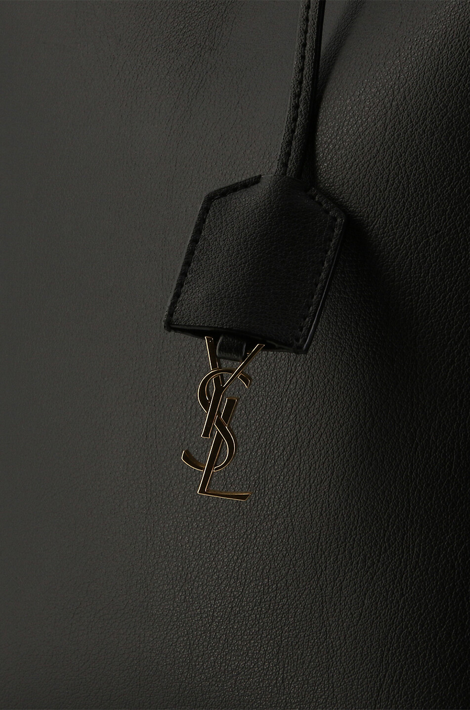 SAINT LAURENT PARIS Shopper aus Leder Shopping Toy Damen SCHWARZ 6