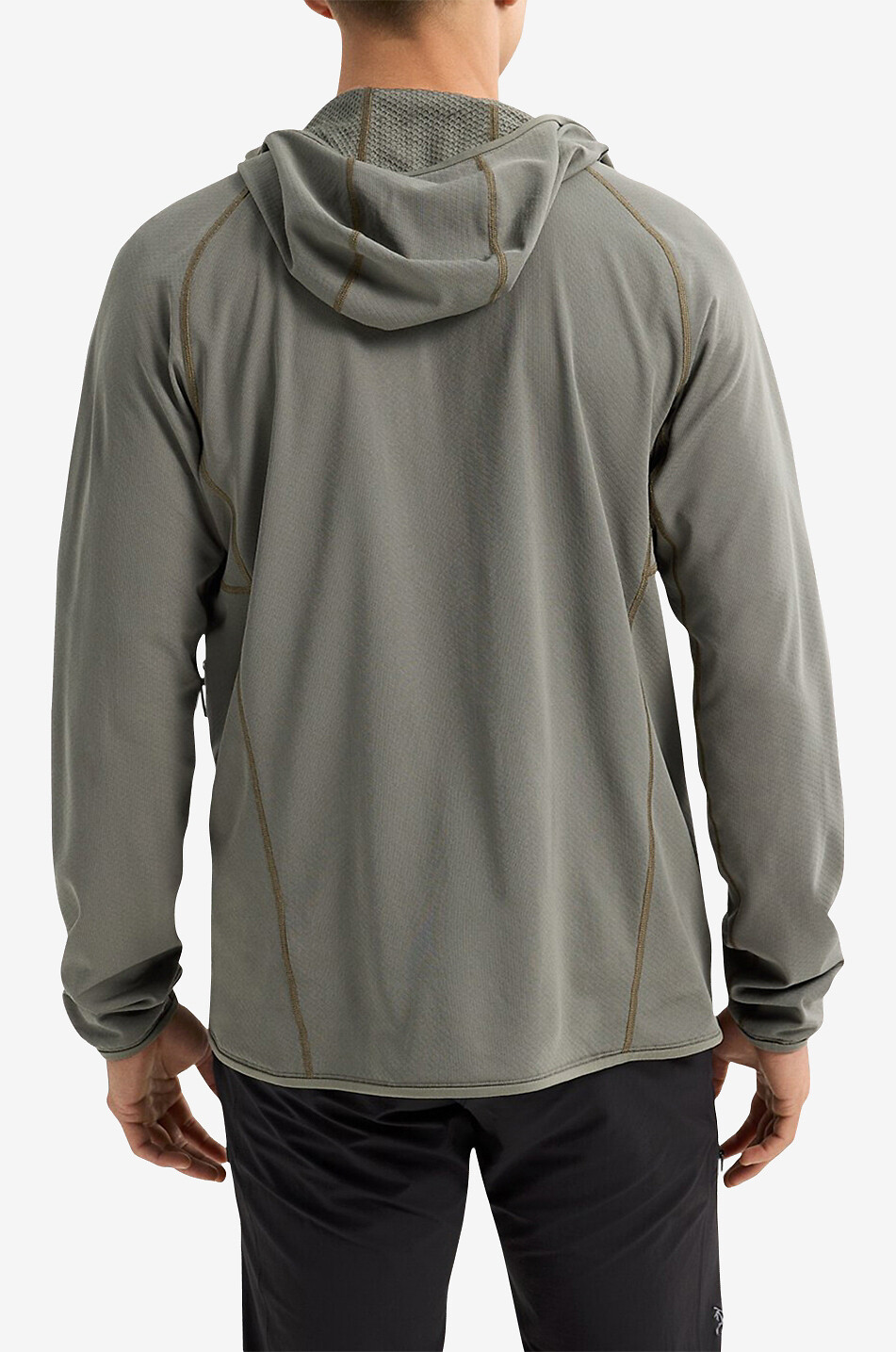 ARC'TERYX Delta hooded fleece jacket Men BROWN 4