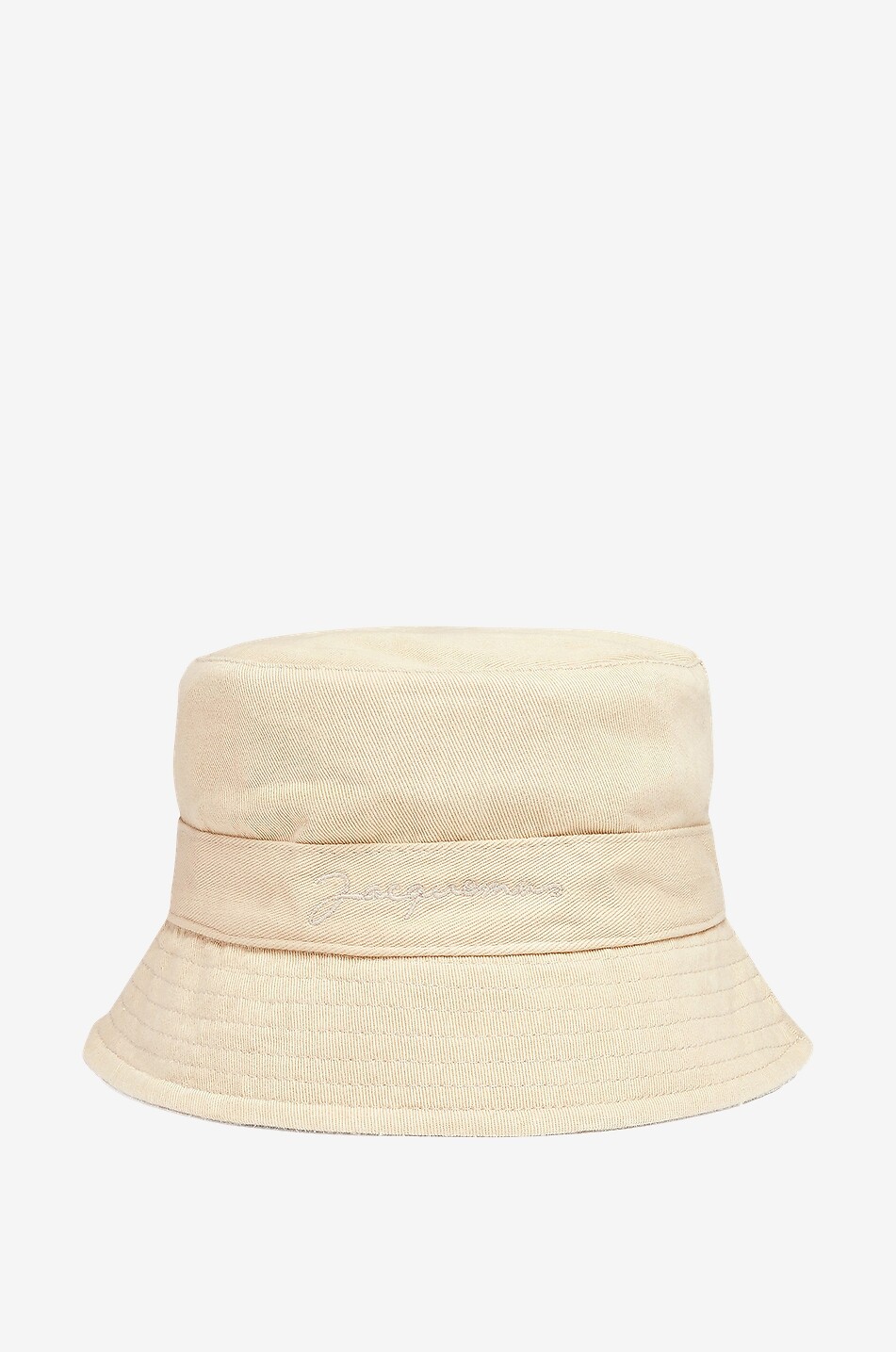 JACQUEMUS Kinder-Fischerhut aus Baumwolle Le Bob Gadjo Junge BEIGE 1