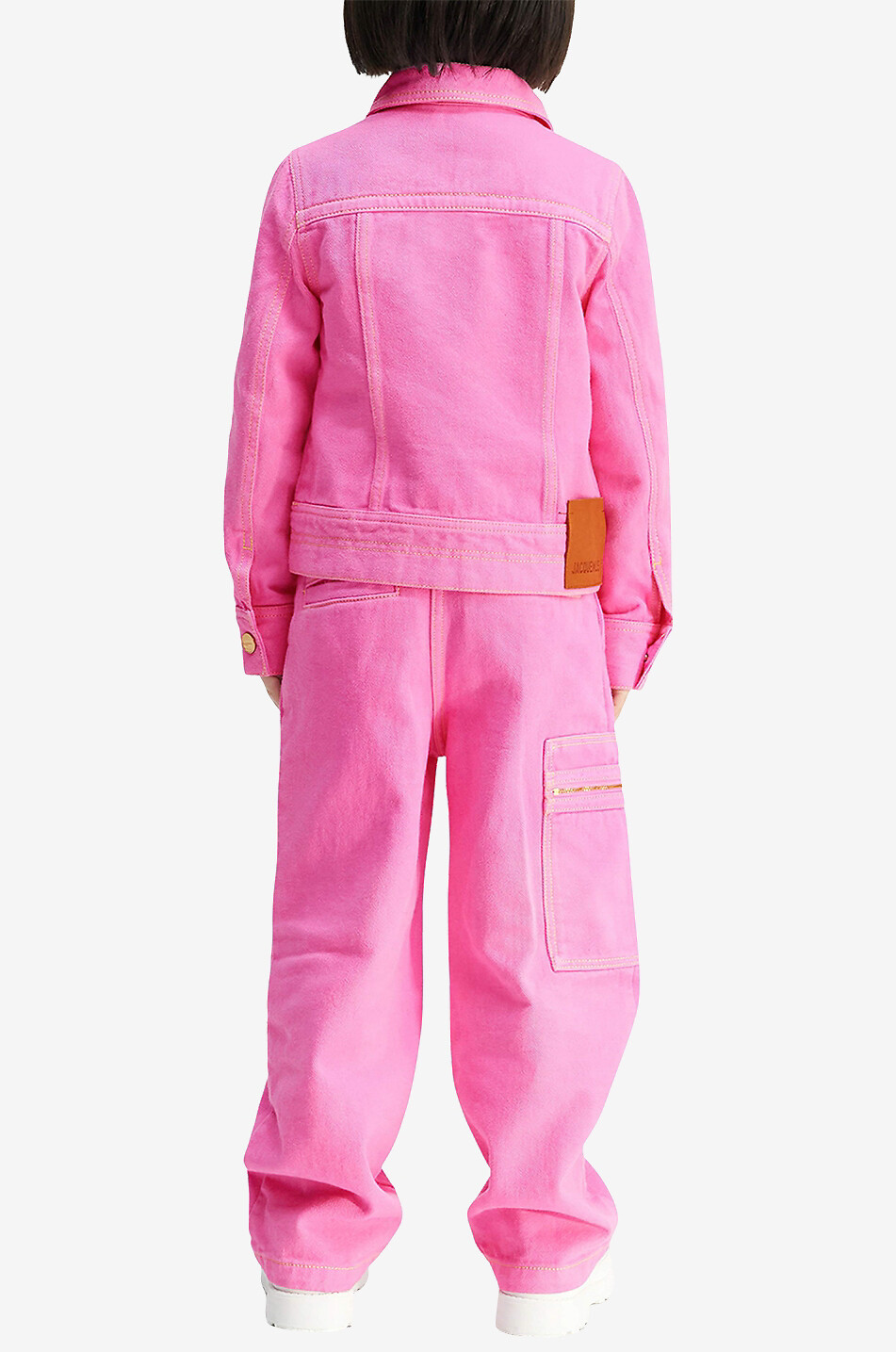 JACQUEMUS Weite Kinder-Cargojeans Le De Nimes Large Mädchen ROSA 3