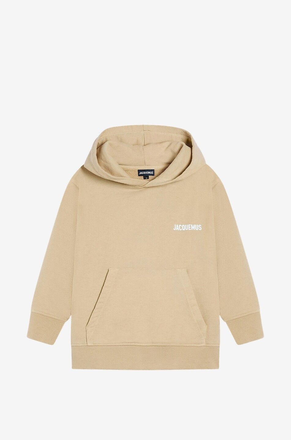 JACQUEMUS Sweat-shirt à capuche enfant Le Sweatshirt Jacquemus Fille BEIGE 1