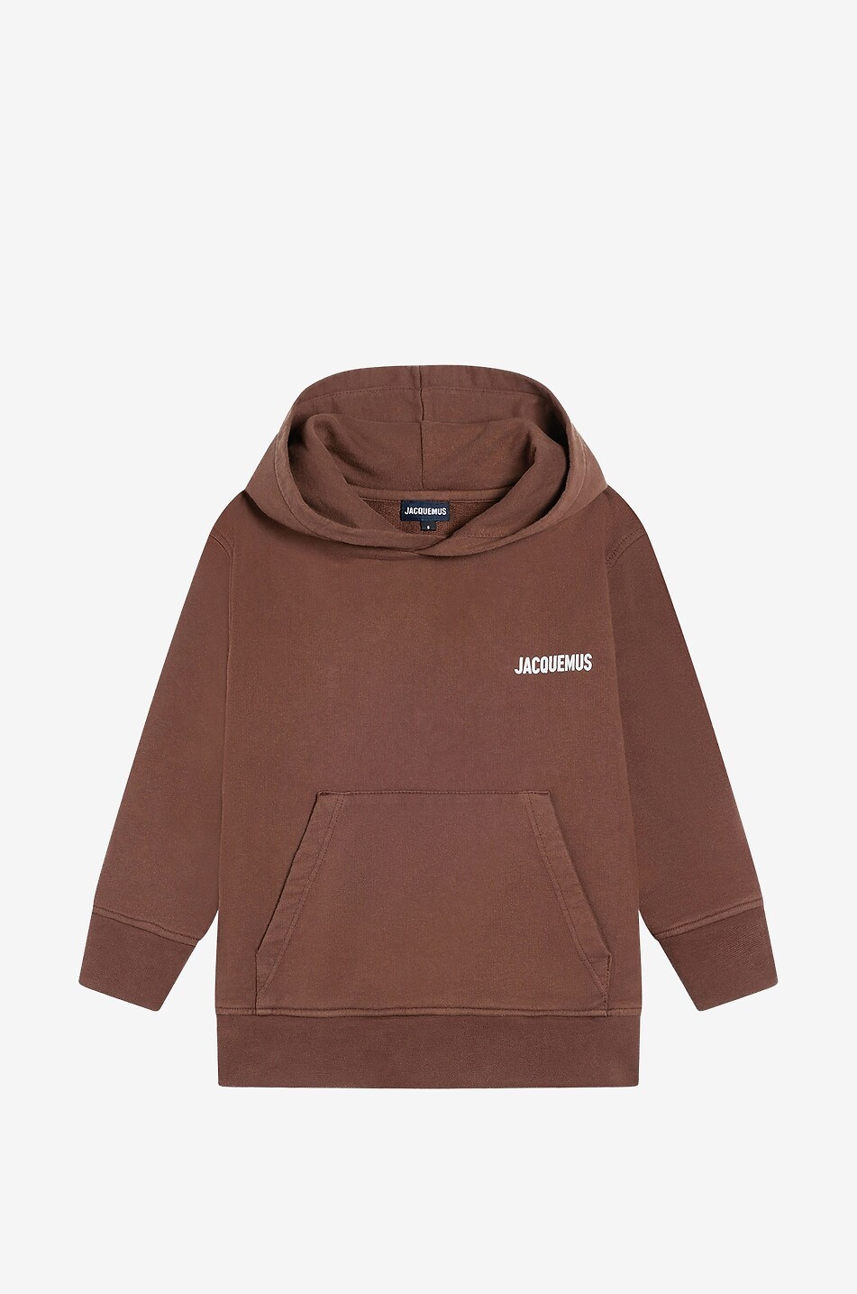 JACQUEMUS Sweat-shirt à capuche enfant Le Sweatshirt Jacquemus Fille MARRON 1