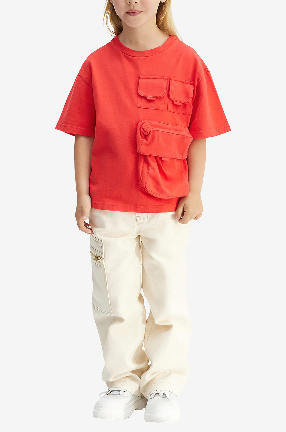 JACQUEMUS T-shirt à manches courtes garçon Le T-shirt Bolso Garçon ROUGE 2