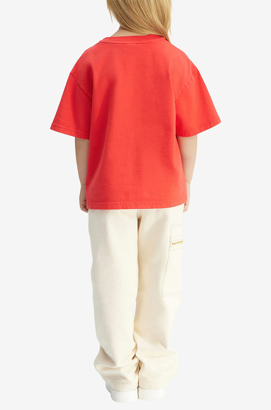 JACQUEMUS T-shirt à manches courtes garçon Le T-shirt Bolso Garçon ROUGE 3