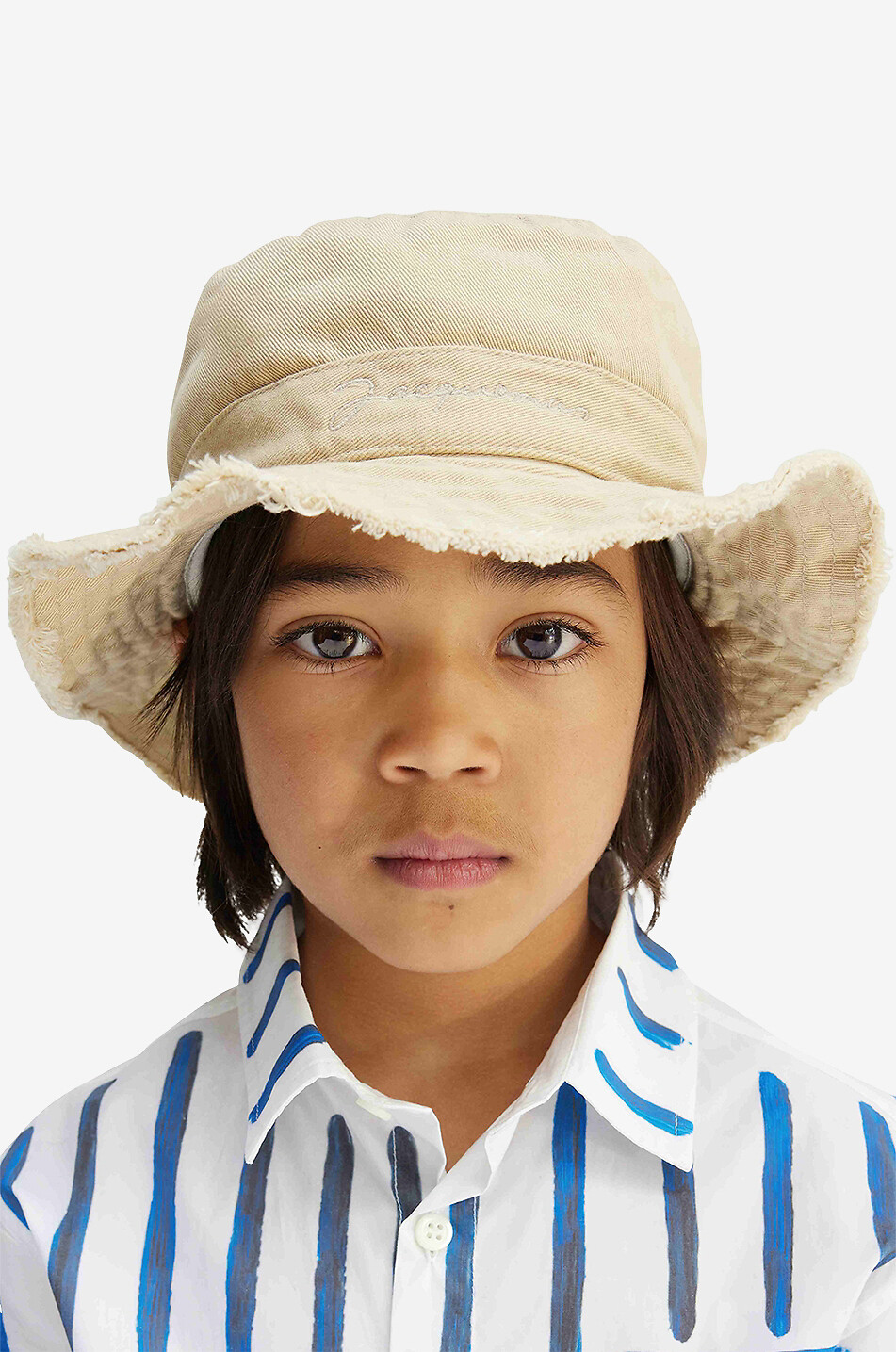 Jacquemus ‘Le Bob factory Artichaut’ Beige Bucket Hat