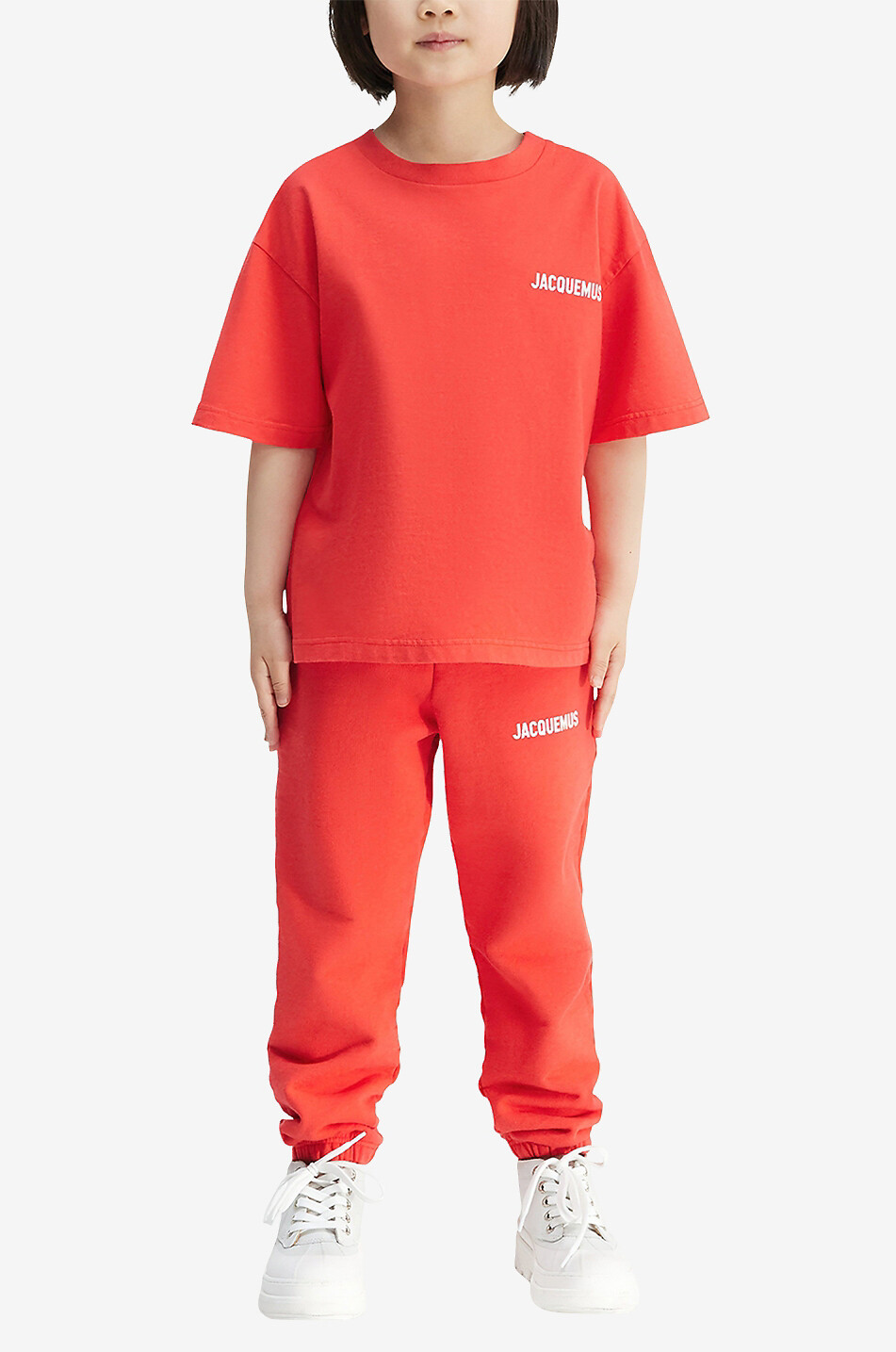 JACQUEMUS Le jogging Jacquemus children's sweat jogging trousers Boy RED 4