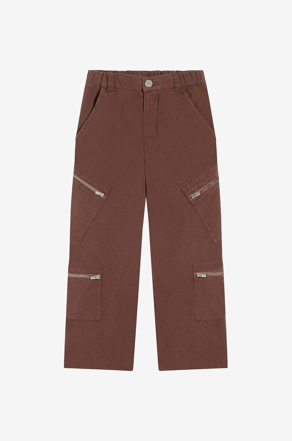 Pantalon en coton enfant Le cargo Maronne