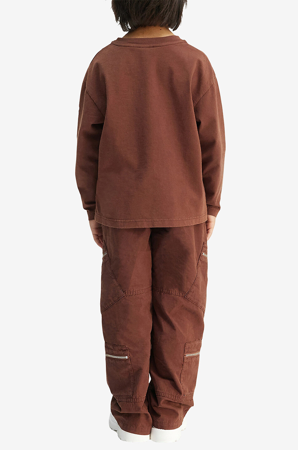 Pantalon en coton enfant Le cargo Maronne