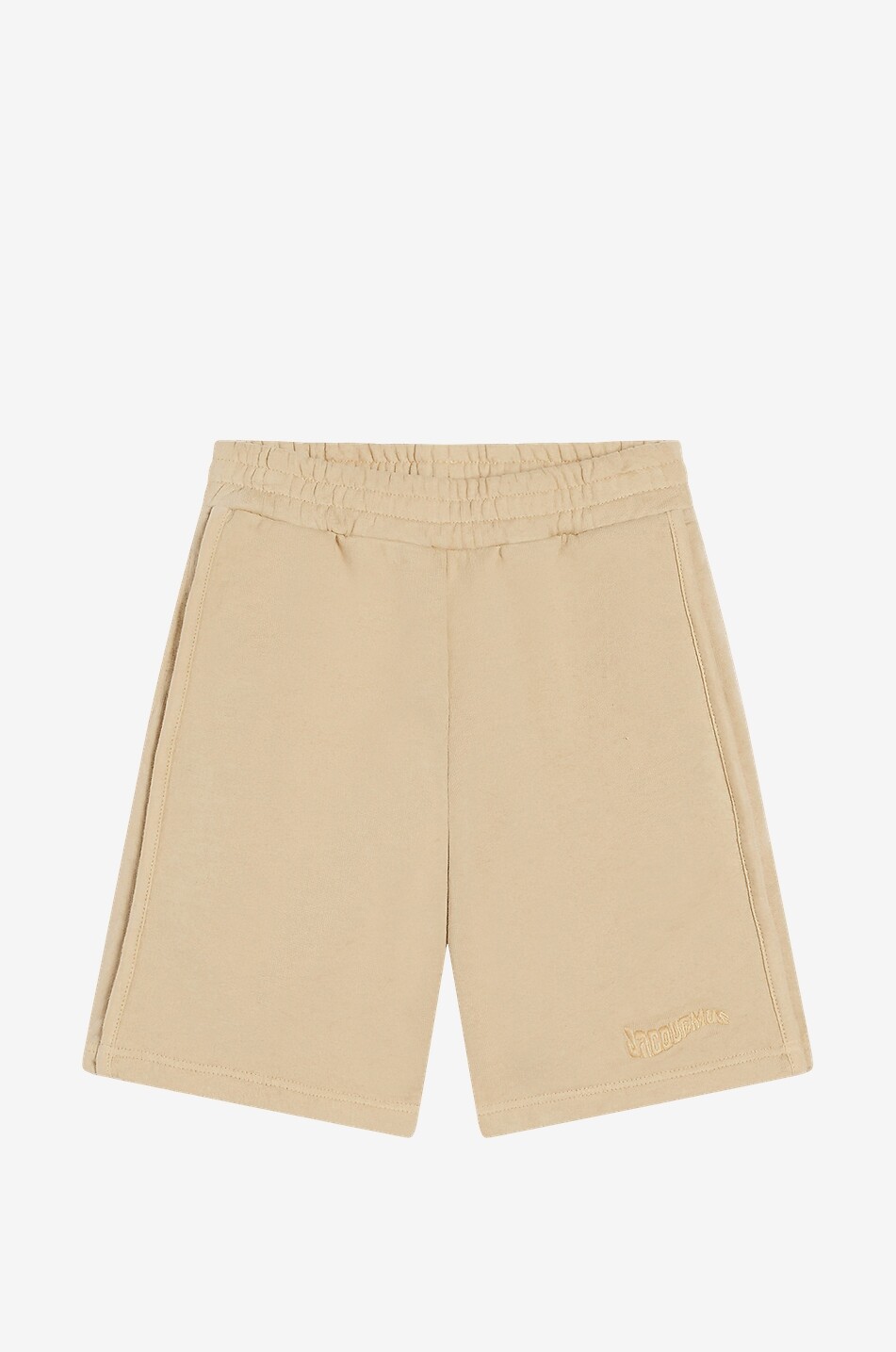 JACQUEMUS Le Short Camargue boy's sweat Bermuda shorts Boy BEIGE 1