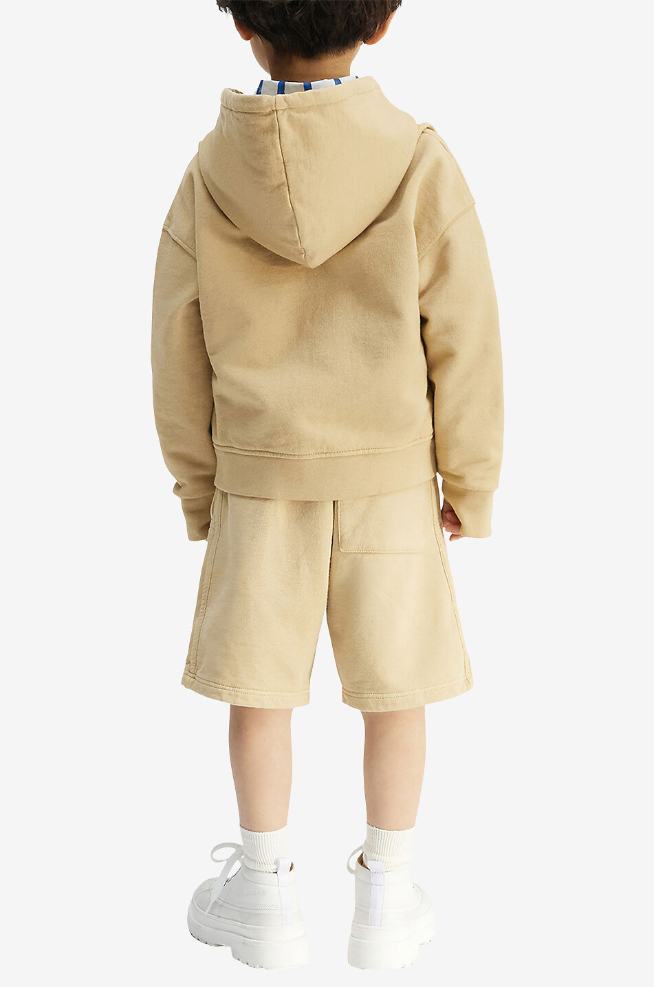 JACQUEMUS Short en molleton garçon Le Short Camargue Garçon BEIGE 3