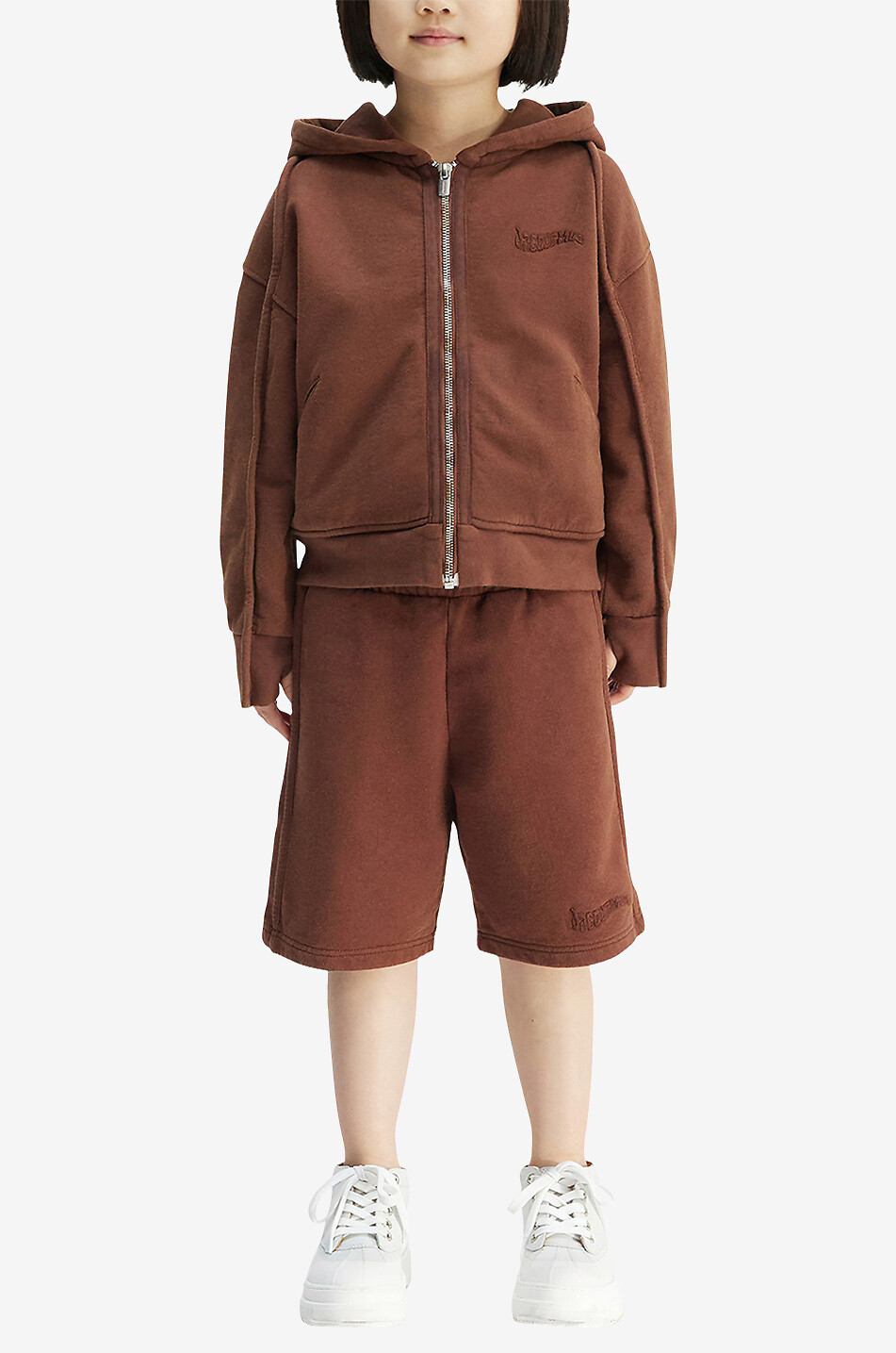 JACQUEMUS Short en molleton garçon Le Short Camargue Garçon MARRON 4