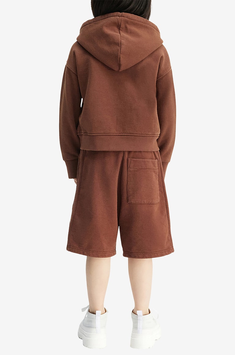 JACQUEMUS Sweat-shirt à capuche enfant Le Camarque Zippé Garçon MARRON 3