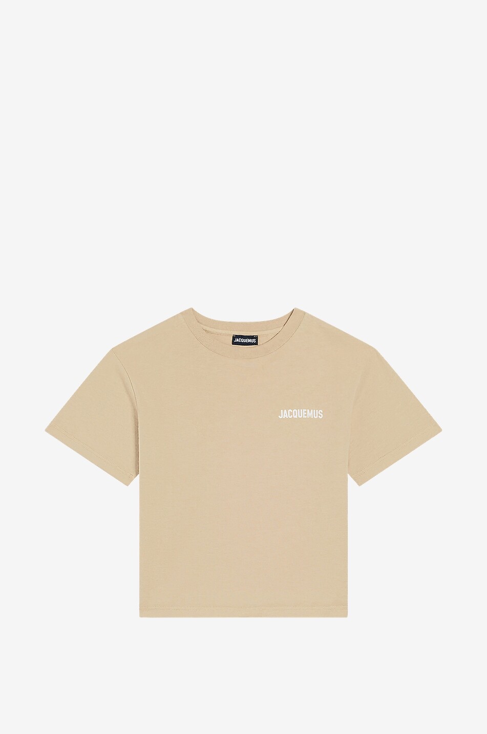 JACQUEMUS Le T-Shirt Jacquemus children's short-sleeved T-shirt Boy BEIGE 1