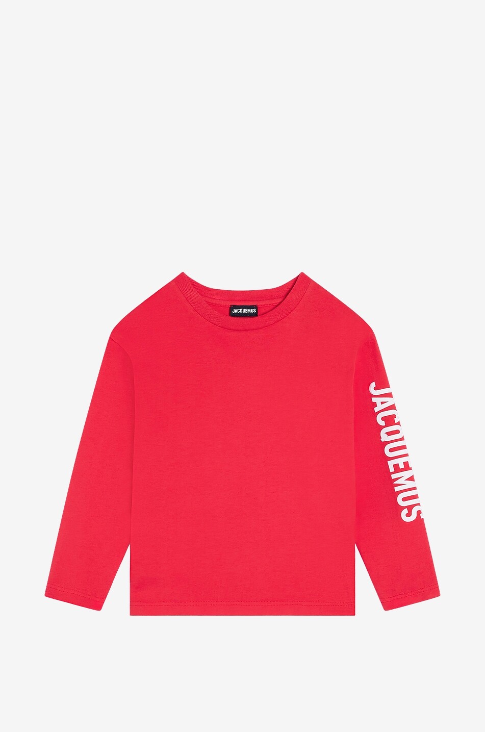 JACQUEMUS T-shirt à manches longues enfant Le T-shirt Jacquemus Garçon ROUGE 1