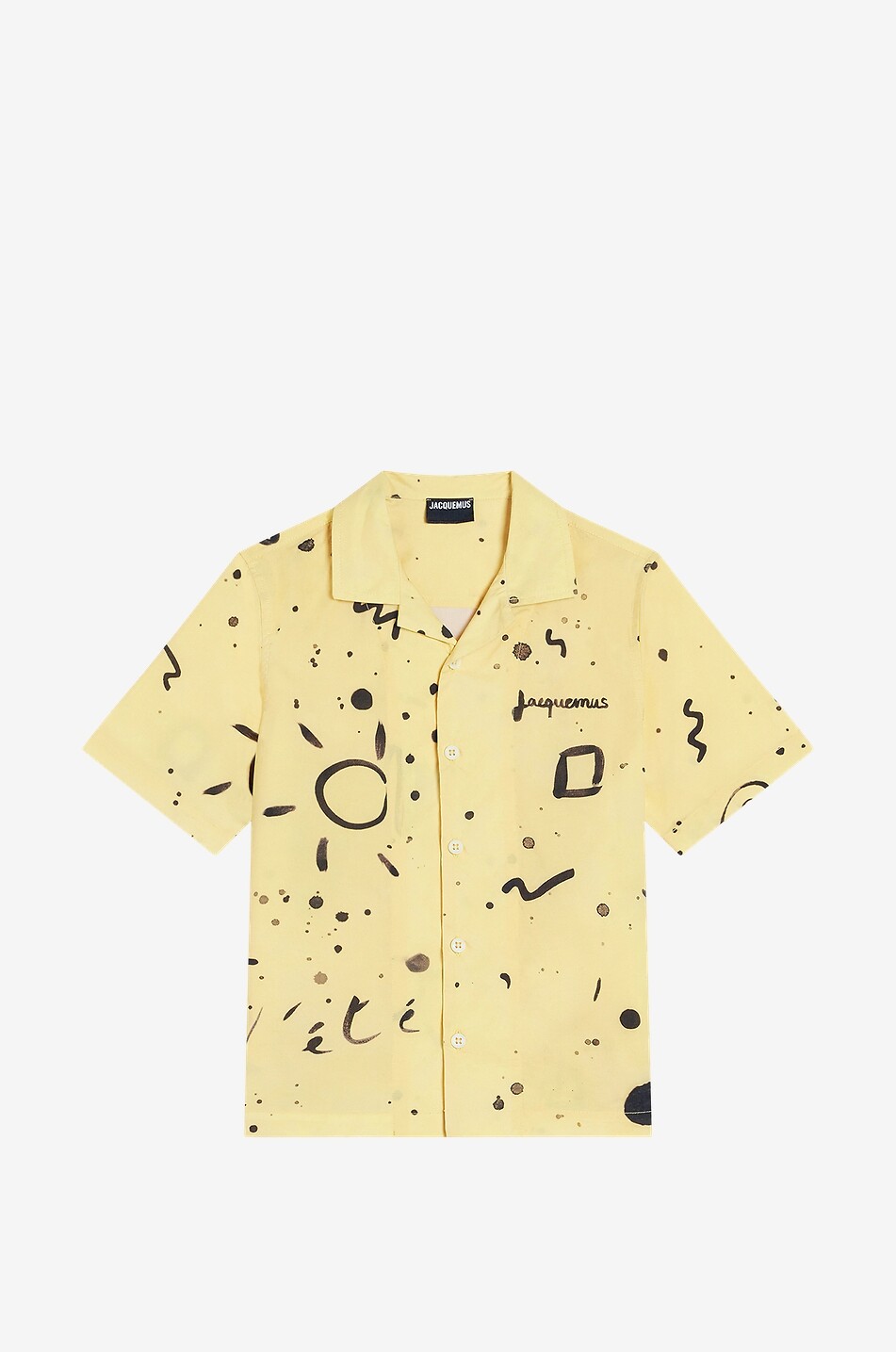 La chemise Jean patterned short-sleeved boy's shirt