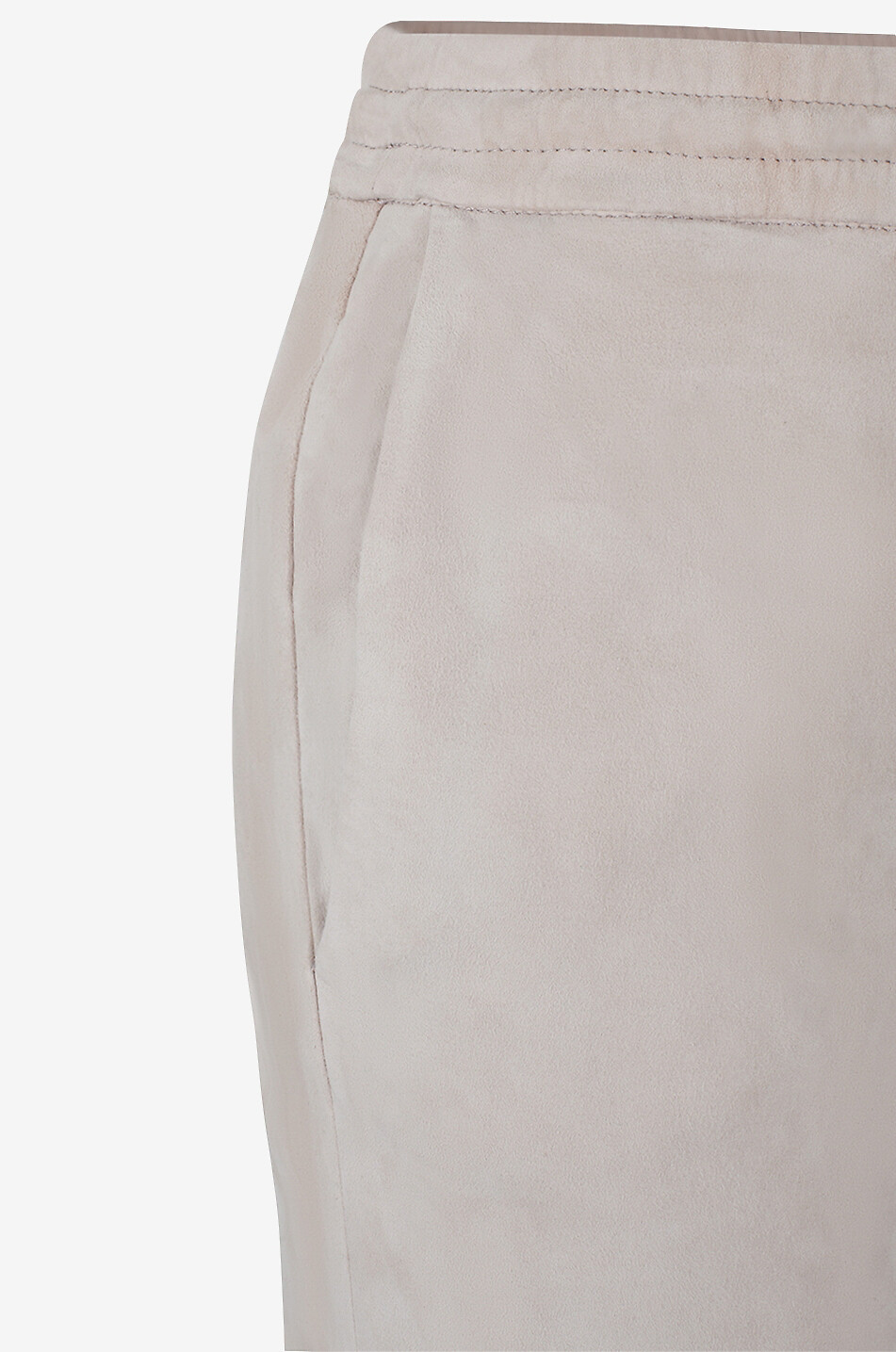Slim-Fit-Wildlederhose im Jogger-Schnitt Ceasy